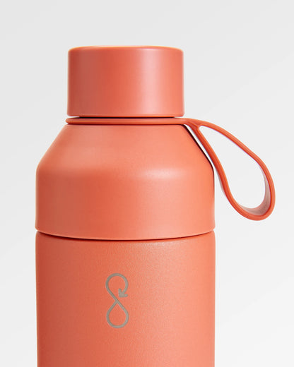 Original Ocean Bottle 500ml - Sahara Red - Flatlay