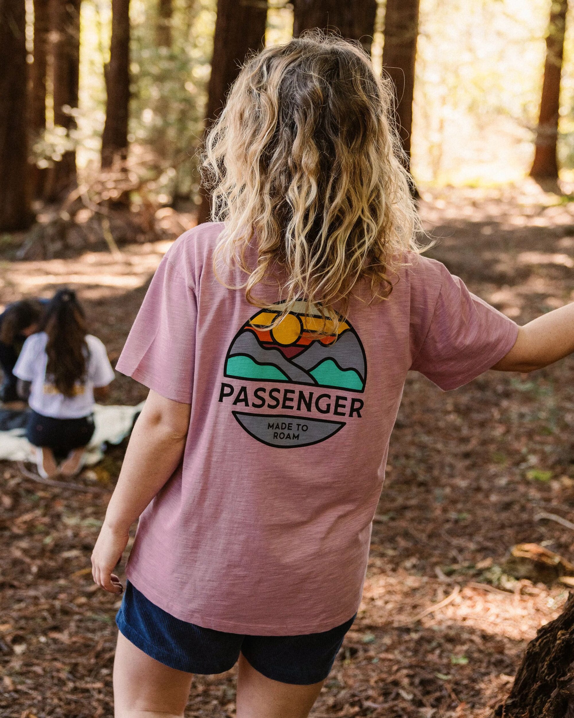Laidback Recycled Cotton T-Shirt - Pink Haze - Lifestyle