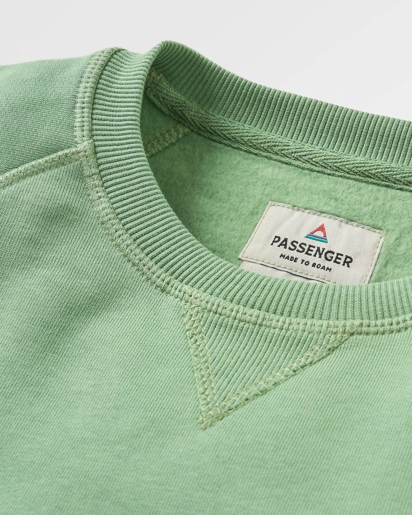 Odyssey Organic Cotton Sweatshirt - Stem Green