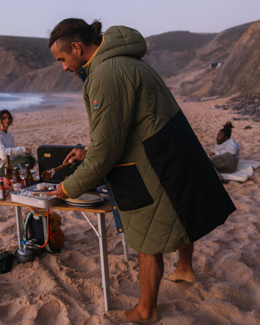 MensCampscape Parka - Black/Khaki - Lifestyle