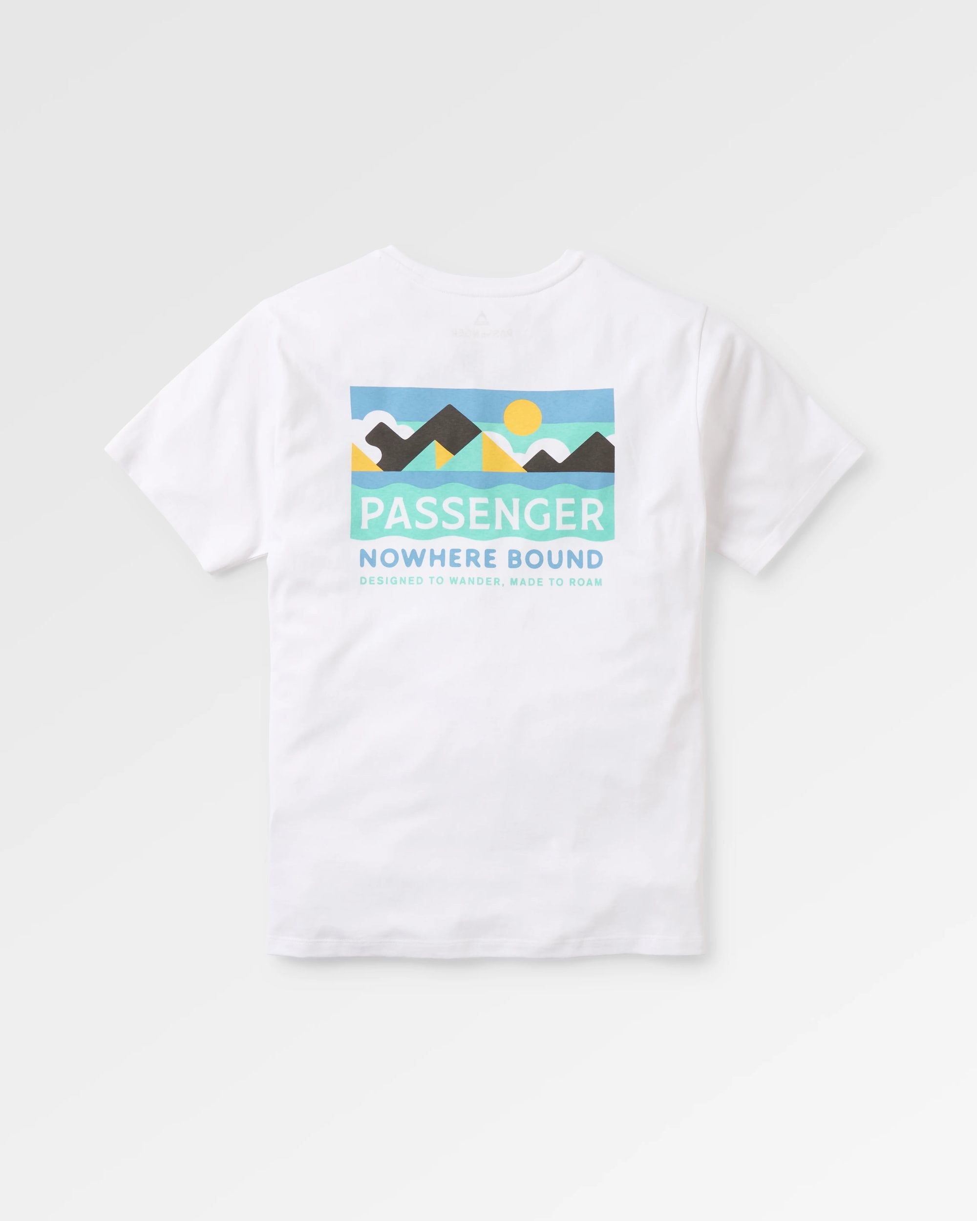 NWB Recycled Cotton T-Shirt - White - Flatlay