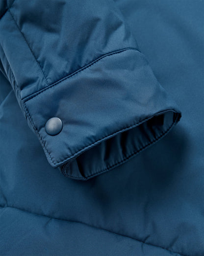 Vanlifer Insulated Overshirt - Dark Denim - Flatlay