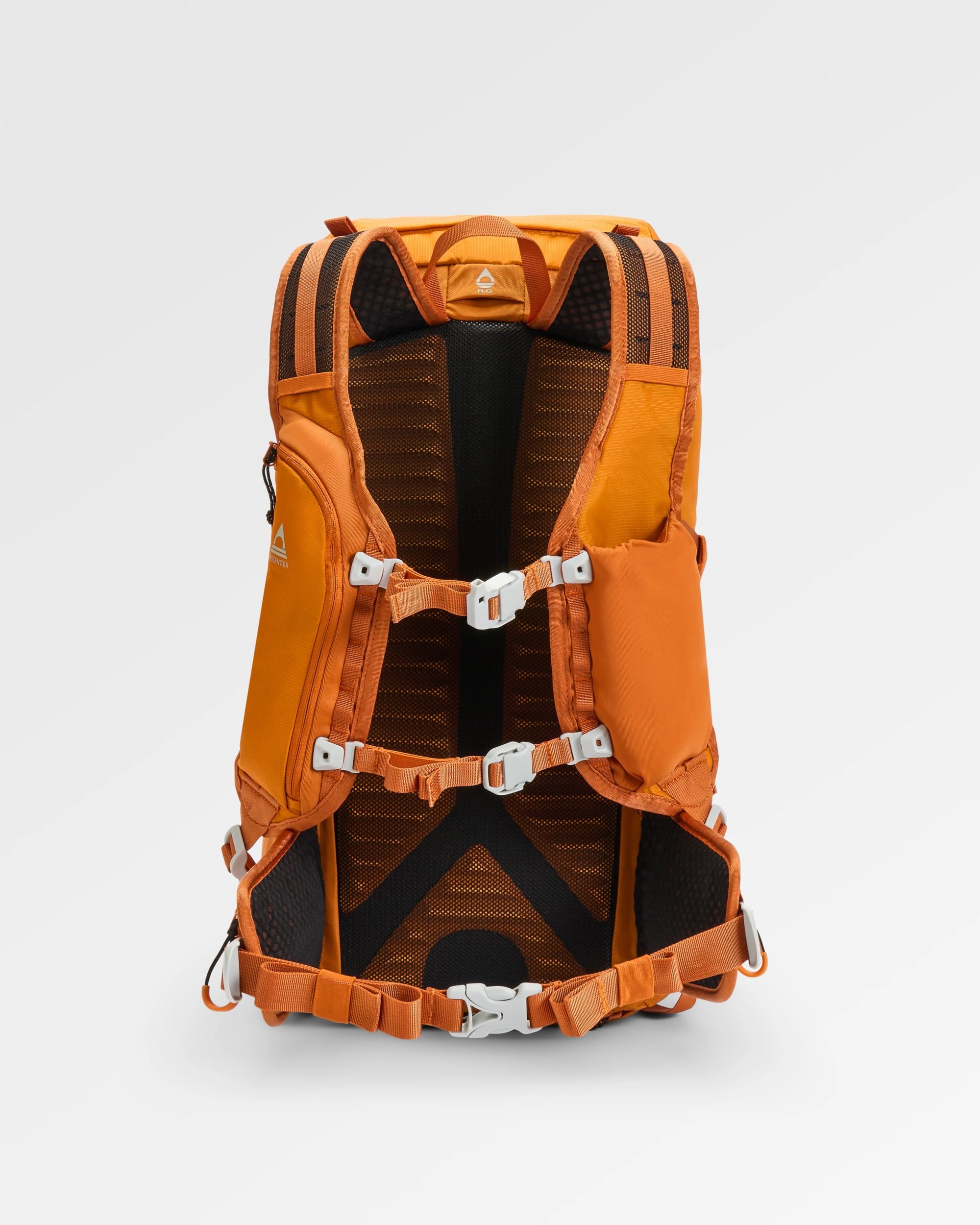 Trailscape Recycled 24L Backpack - Sunrise Orange - Flatlay