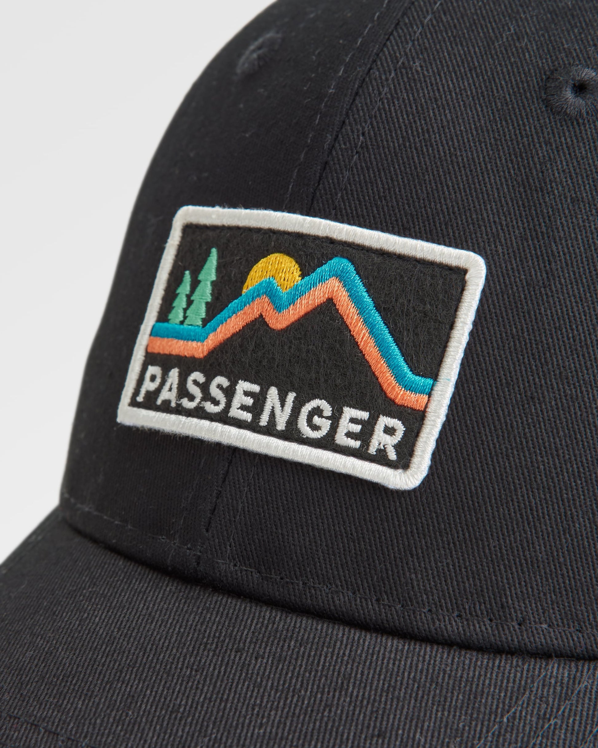 Made To Roam Mesh Snapback Cap - Phantom Black - Flatlay