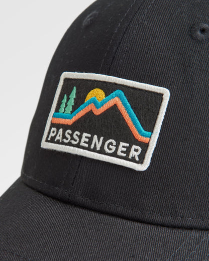 Made To Roam Mesh Snapback Cap - Phantom Black - Flatlay