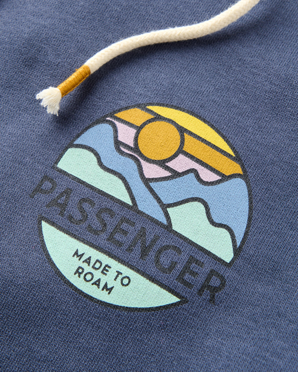 Riser Cotton Hoodie. - Charcoal - Flatlay