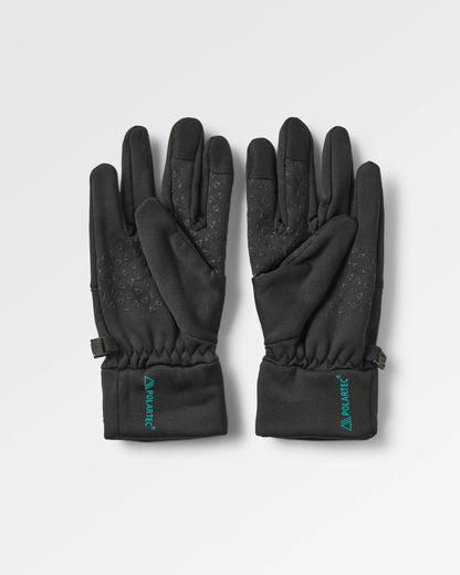 Wintergreen Recycled Polartec® Thermal Gloves - Black