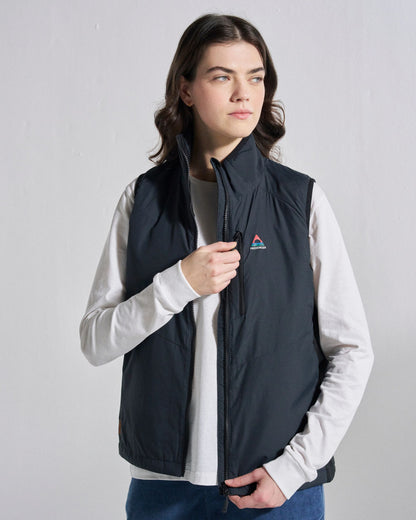 Shasta Lightweight Thermore® Insulated Gilet - Black - Studio Model
