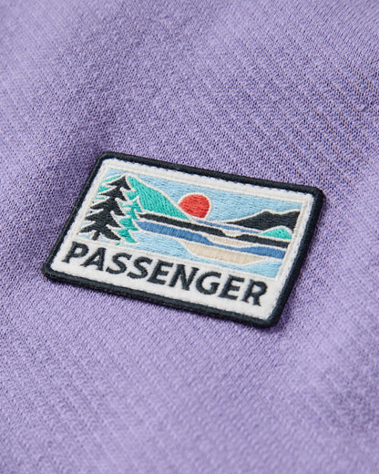 Sneak Sweatshirt - Retro Purple - Flatlay