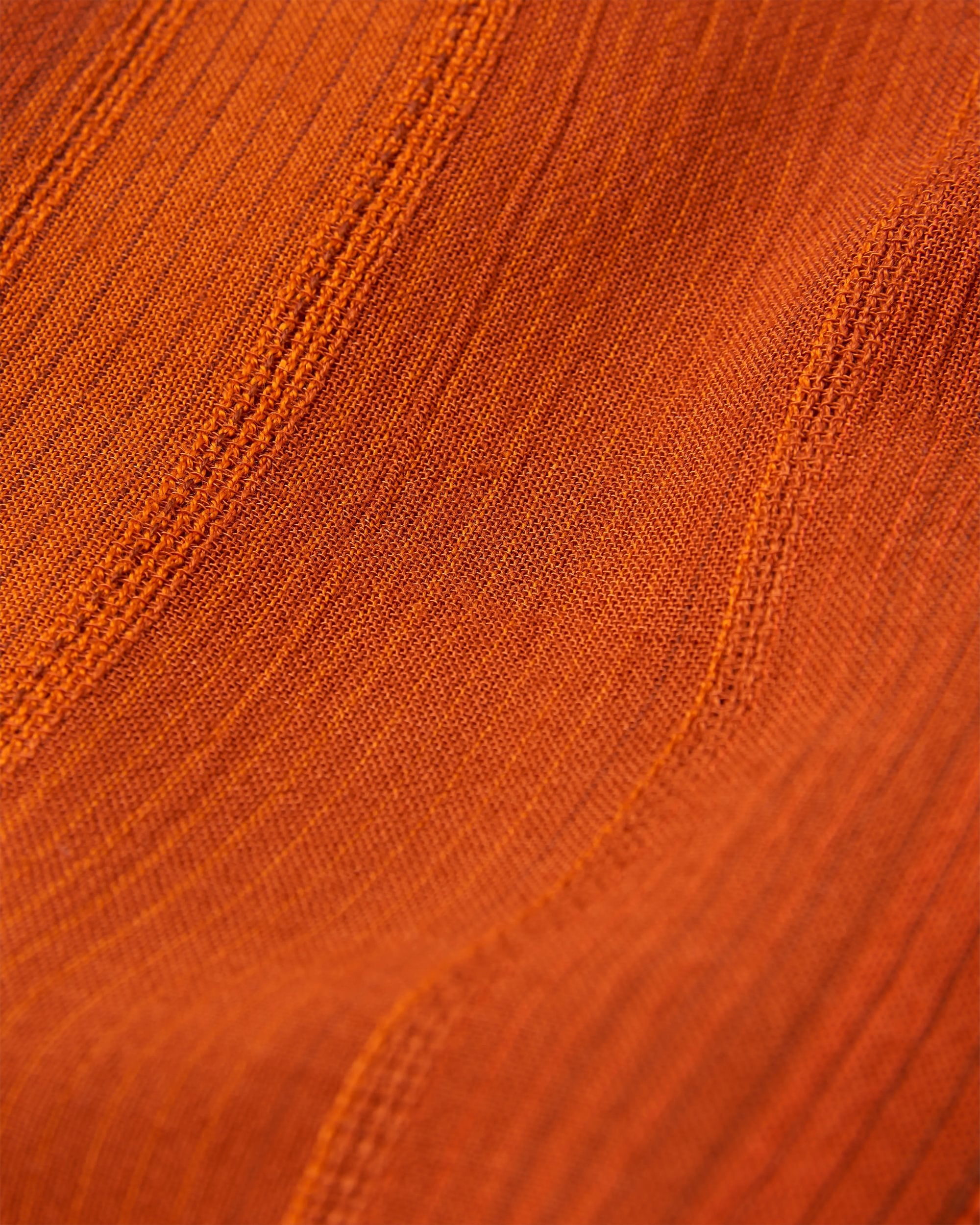 Someday Woven Trouser - Ember Orange Stripe - Flatlay