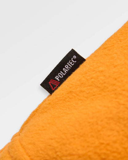 Alexander Hooded Polartec® Fleece - Sunrise Orange - Flatlay