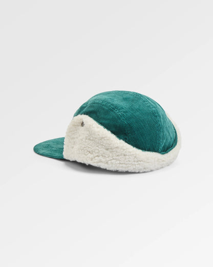 Daytime Recycled Cotton Sherpa Lined Hat - Deep Ocean - Flatlay