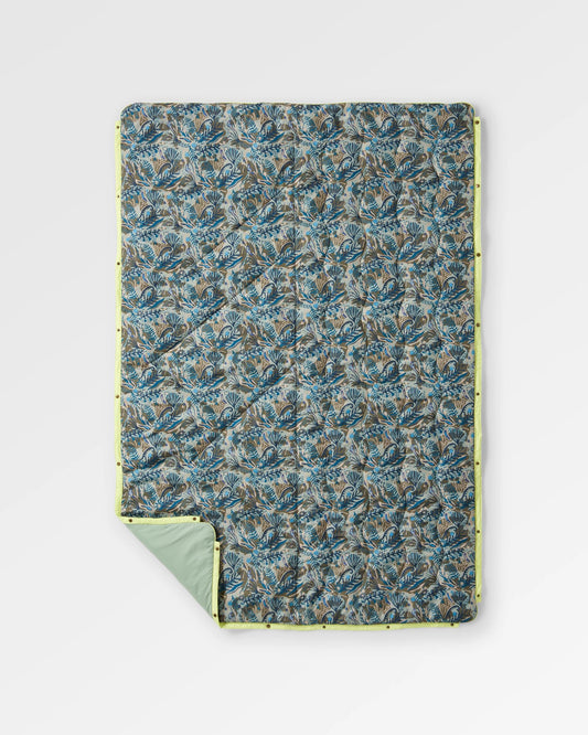 Van Recycled Ripstop Blanket - Abstract Seaweed Pistachio