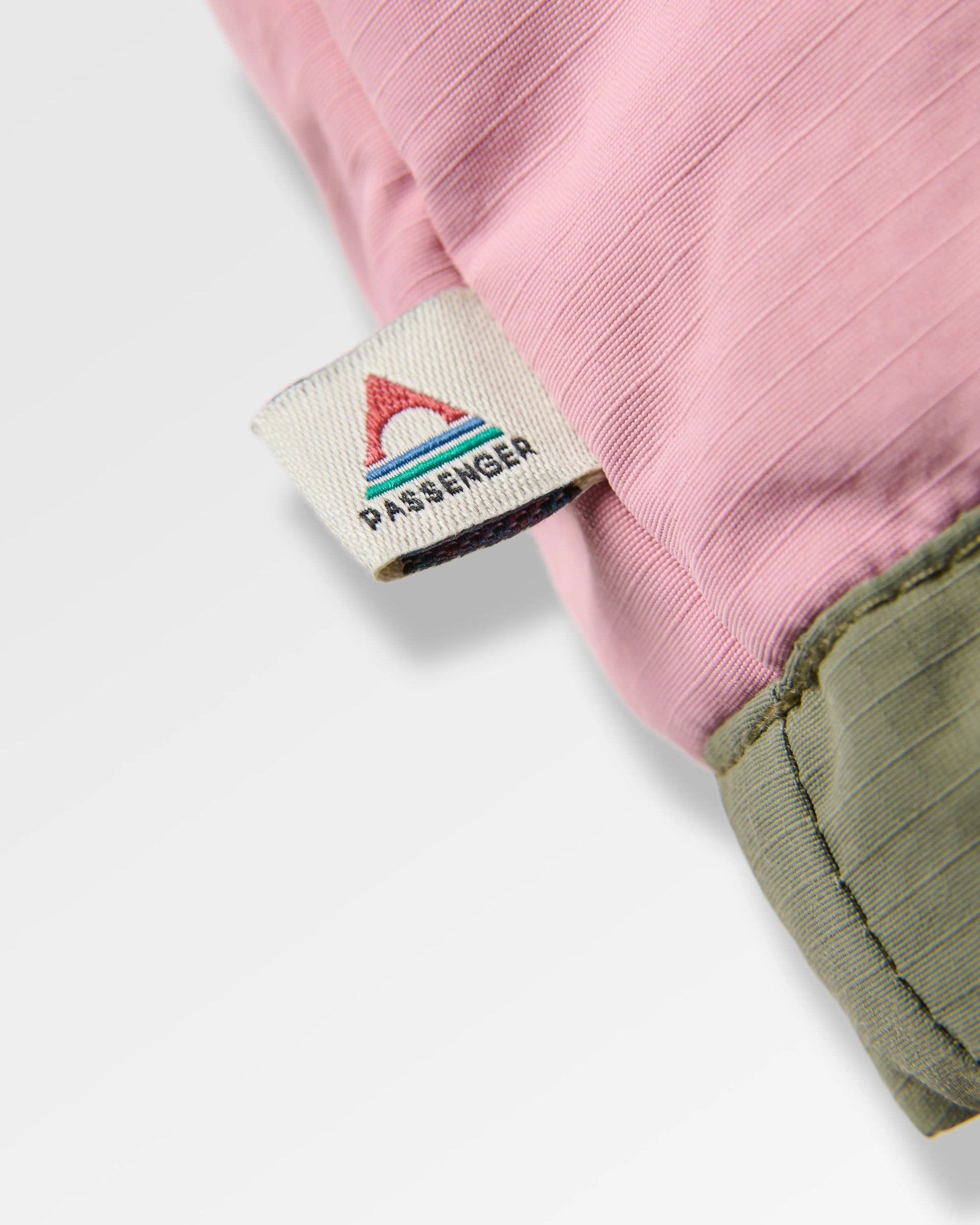 Lara Quilted Jacket - Grey Marl/Dusty Olive - Flatlay