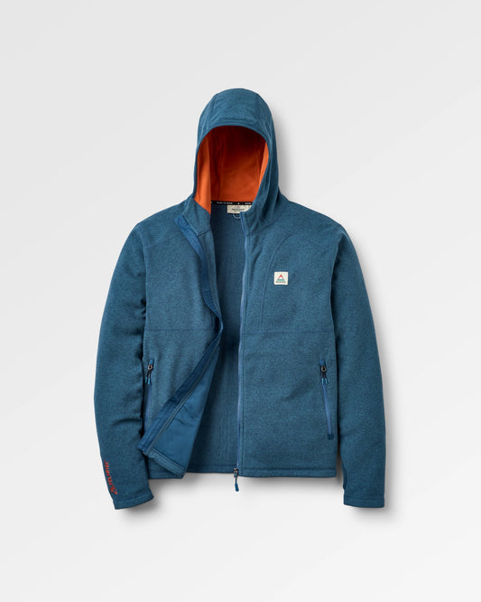 Men's Pinegrove Recycled Polartec® Fleece Hoodie - Dark Denim Marl