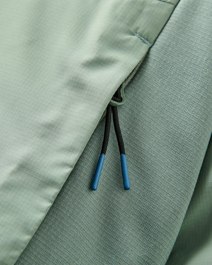 Shasta Lightweight Recycled Thermore® Insulated Hoodless Jacket - Pistachio - Flatlay