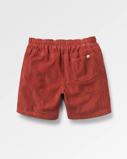 Drifter Cord Short - Redwood - Flatlay