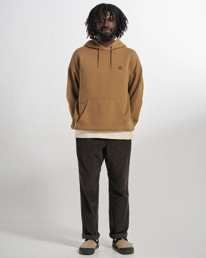 Drifter Cord Relaxed Fit Trouser - Espresso - Studio Model