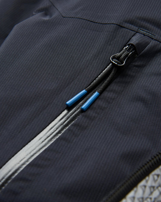 Trailscape Lite Men's Recycled Waterproof Jacket - Black - Flatlay