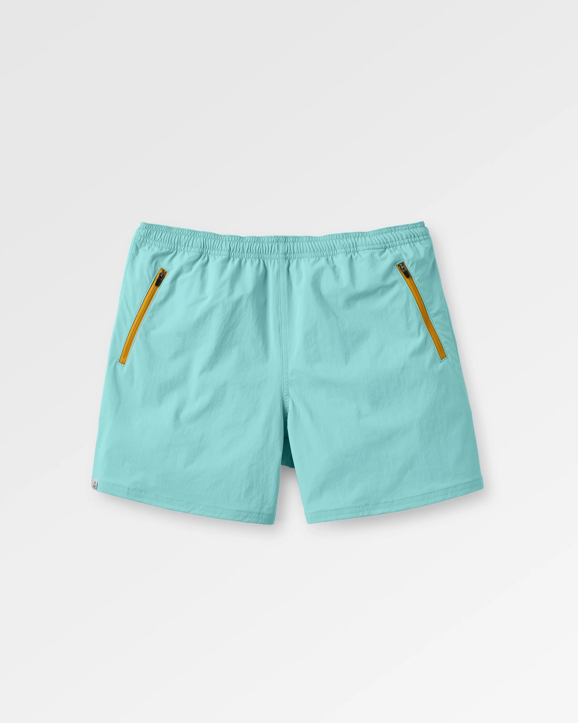 Flaris Longer Line Short - Aqua - Flatlay