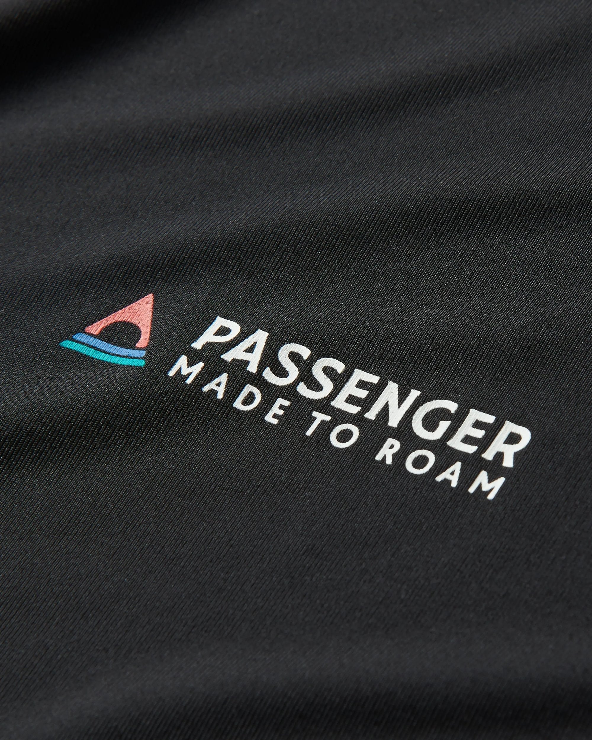 All Day Active Recycled T-Shirt - Black - Flatlay