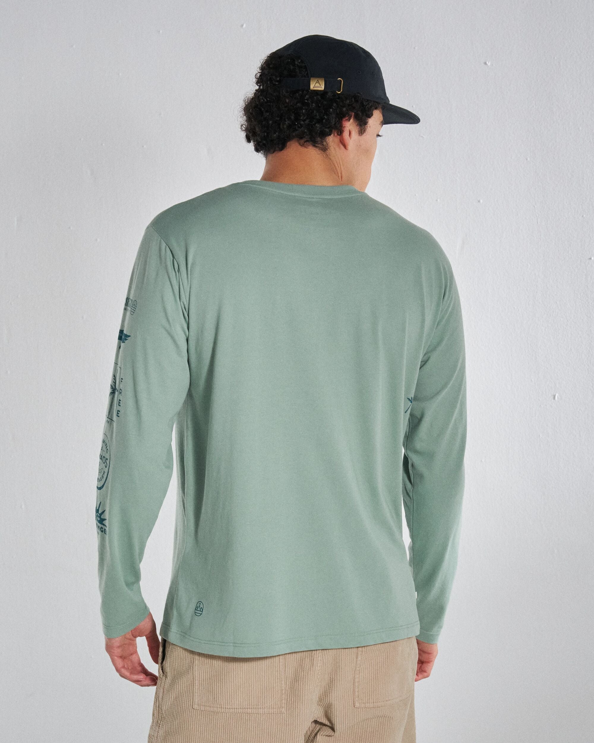 Sonoma LS T-Shirt - Pistachio - Studio Model