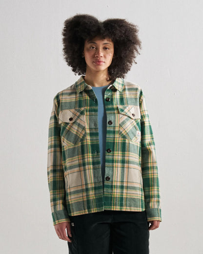 Stella LS Shirt - Pineneedle Check - Studio Model