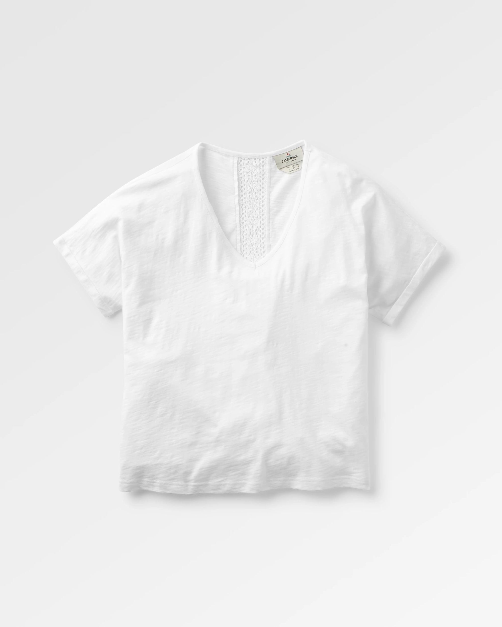 Rivergate T-Shirt - White - Flatlay
