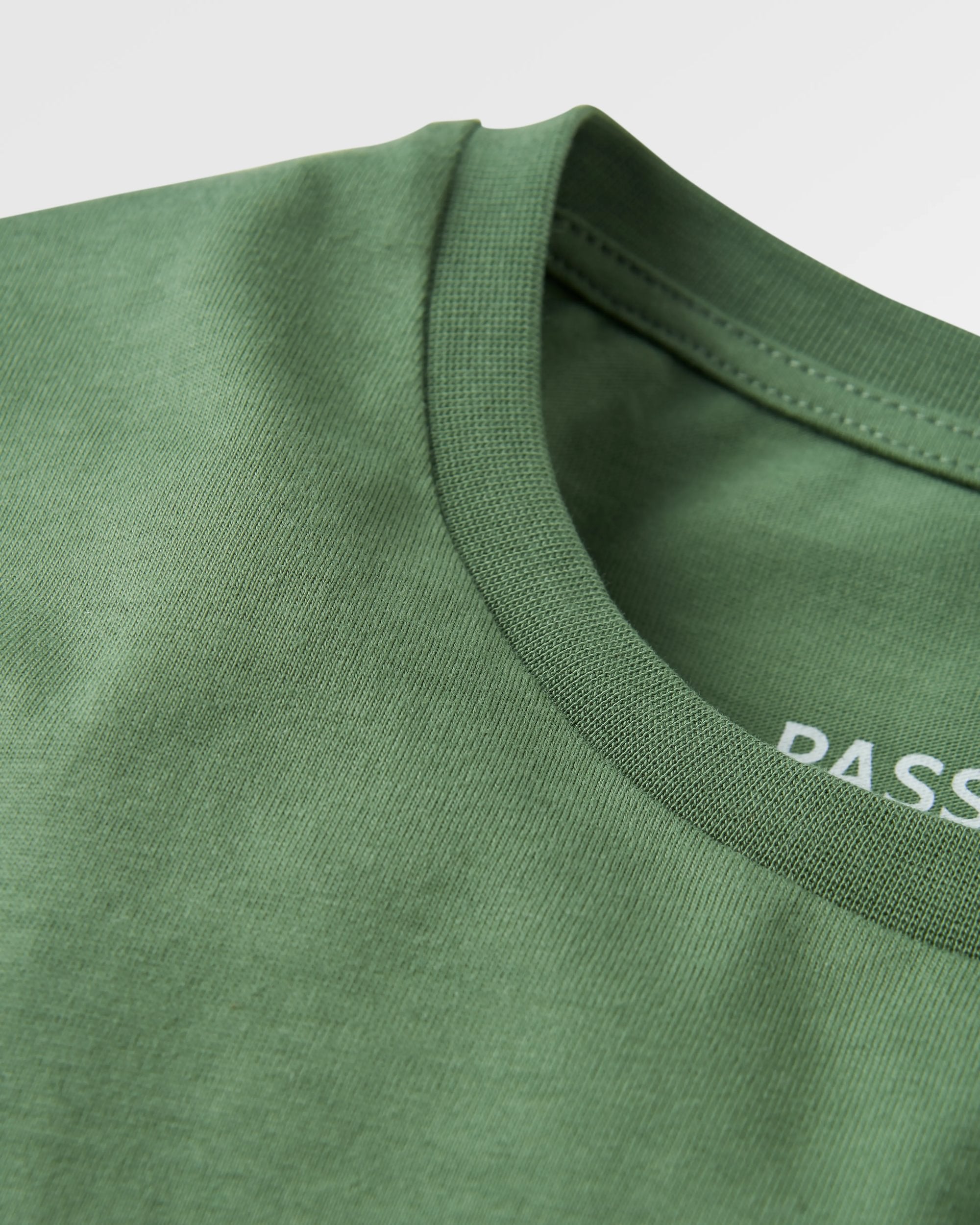 Outdoor Gear Organic Cotton T-Shirt - Wild Green - Flatlay