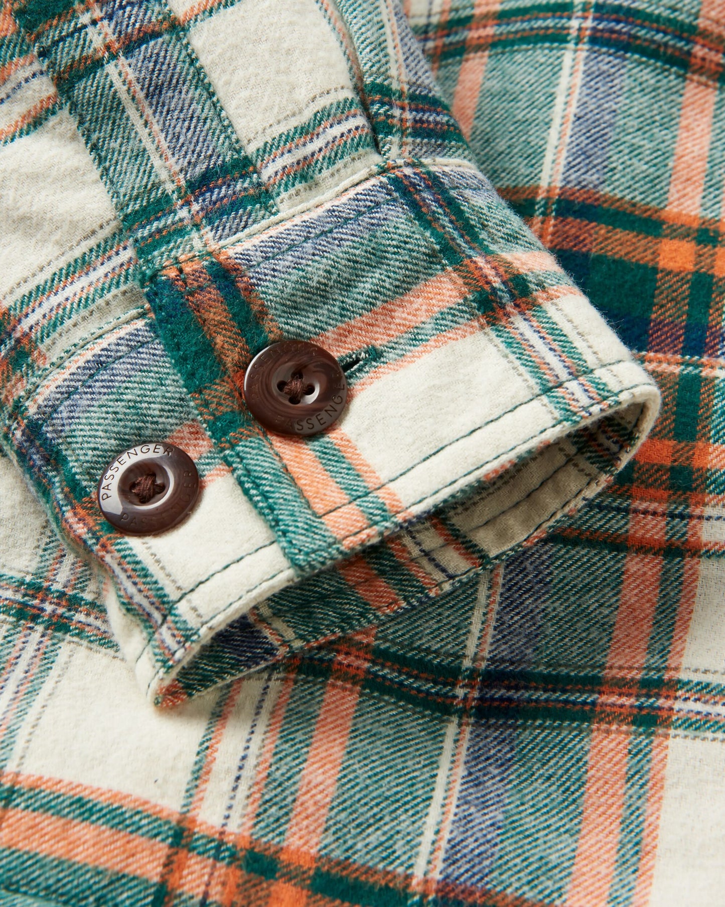 Freestyle Sherpa-Lined Overshirt - Birch/Rain Forest Check