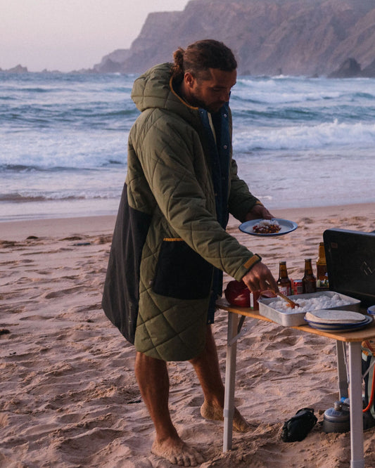 MensCampscape Parka - Black/Khaki - Lifestyle