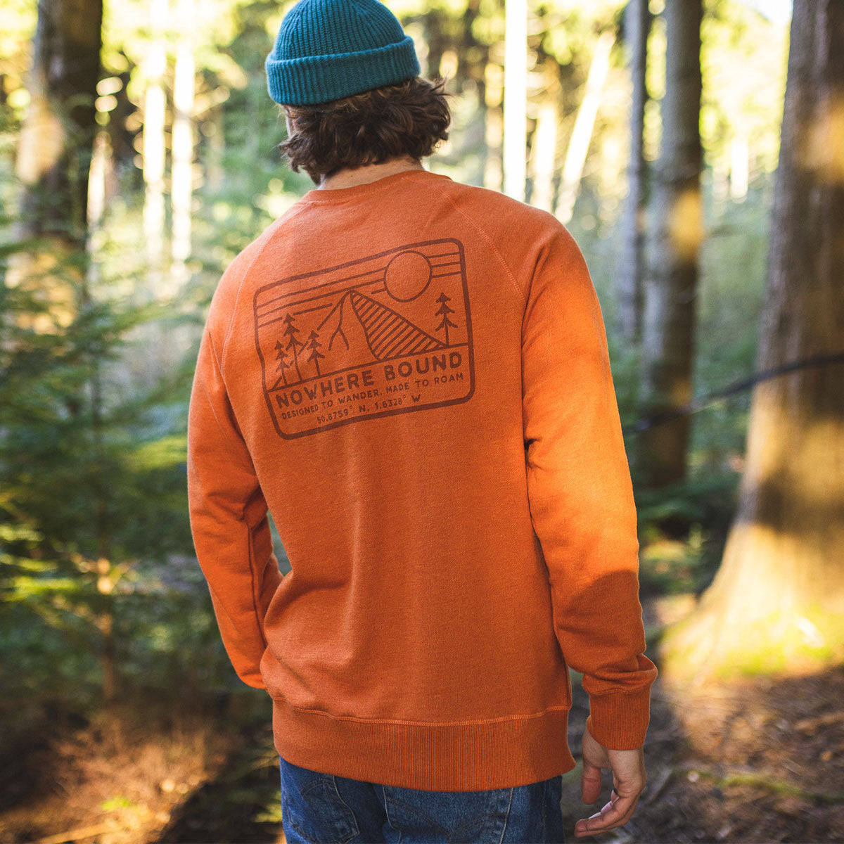 Nowhere Bound Recycled Sweatshirt - Picante Marl