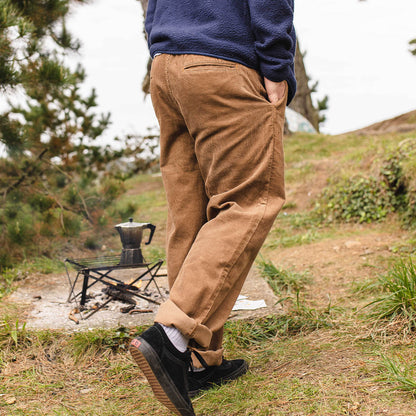 All Adventure Recycled Cord Trouser - Coconut