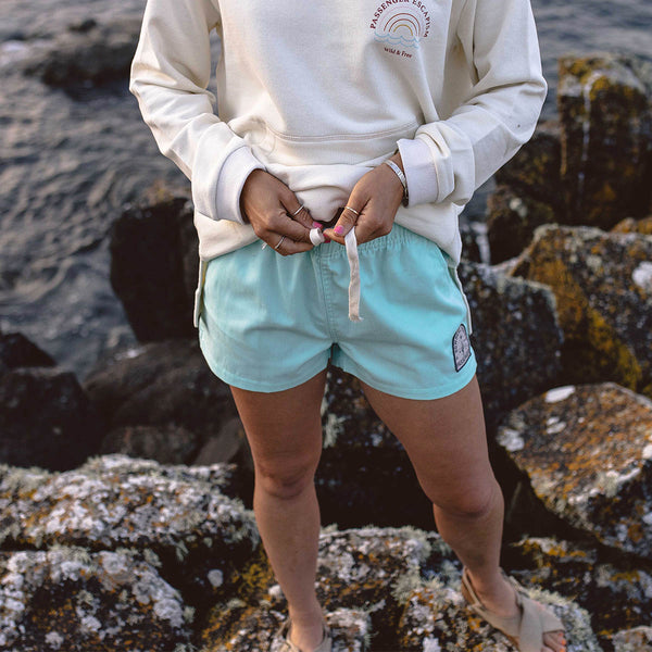 Sunset Short - Pastel Turquoise