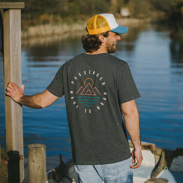 Escapism T-Shirt - Charcoal Marl
