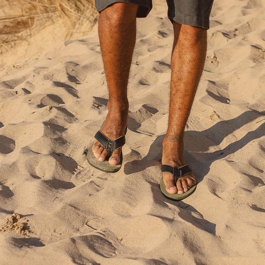 Laguna Flip Flops - Laurel Green
