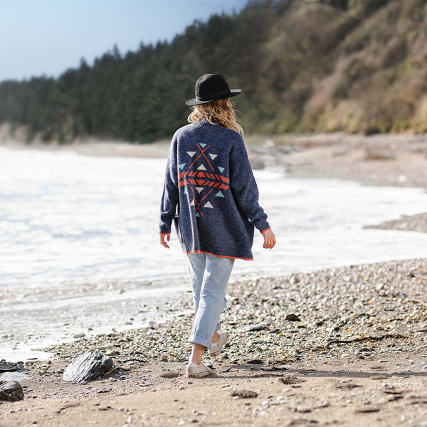 West Coast Cardigan - Dark Denim