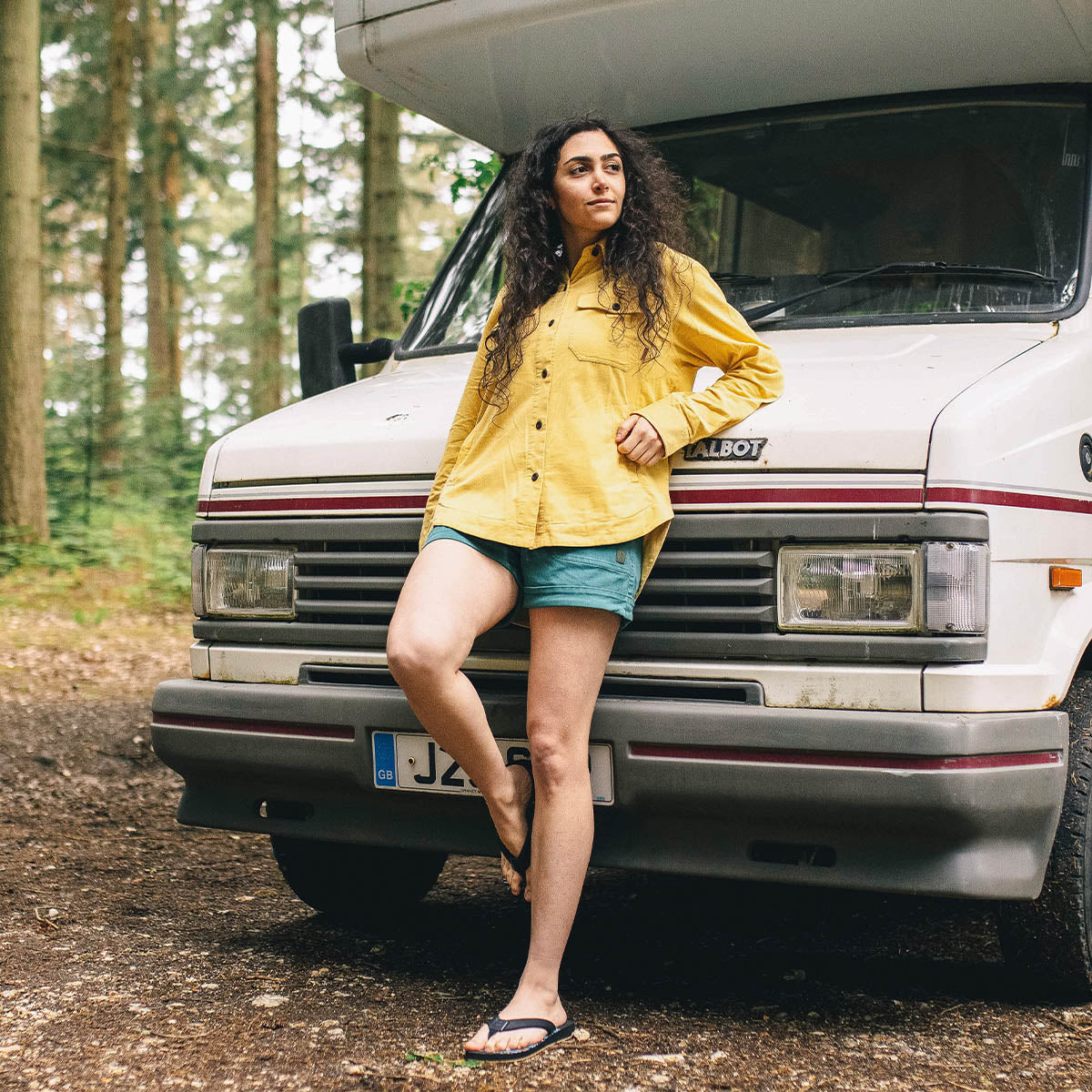 Ray Recycled Cord LS Shirt - Jojoba