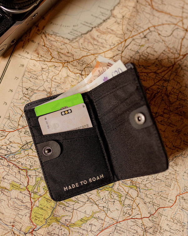 Essentials Recycled Wallet - Black