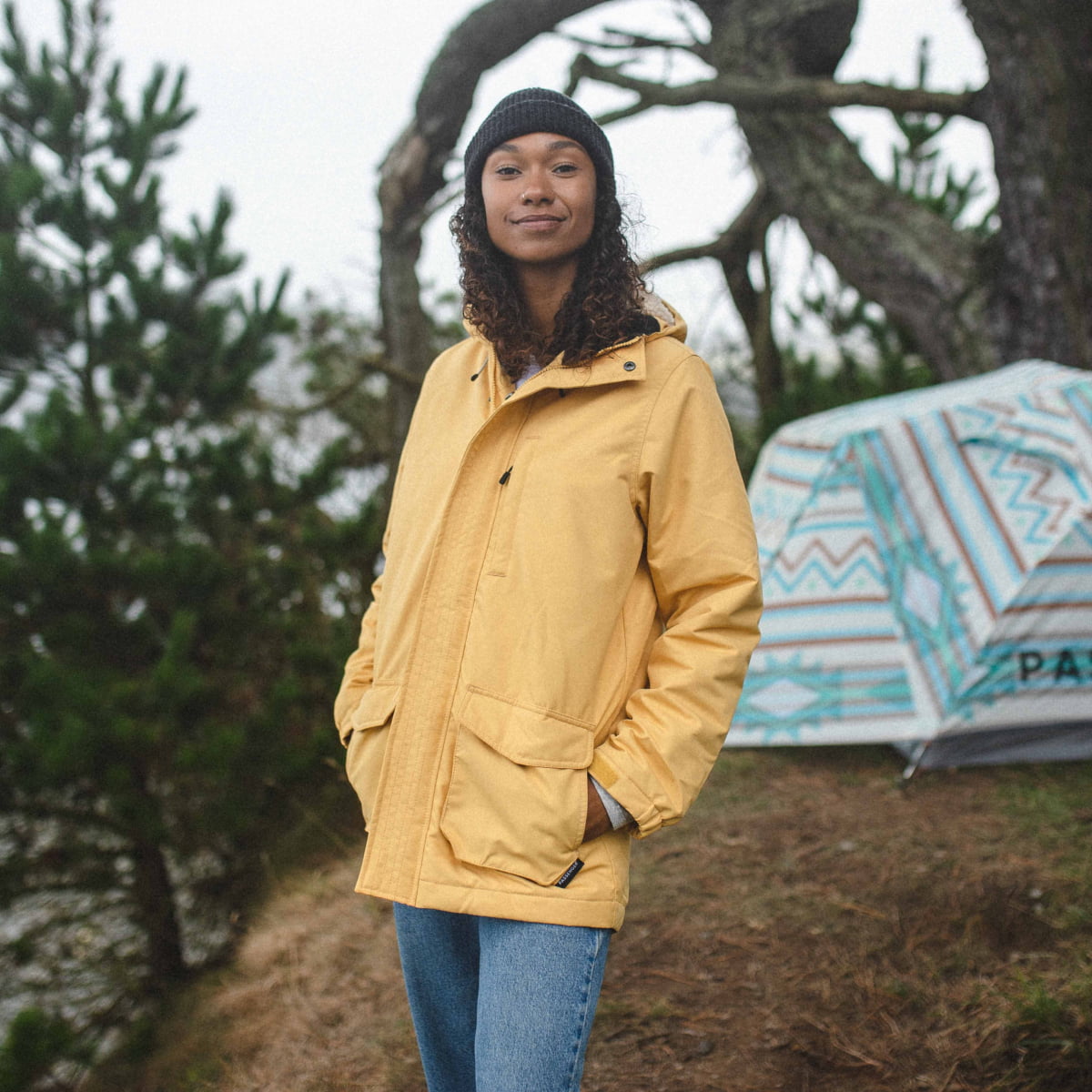 Alaska Jacket - Ochre Yellow