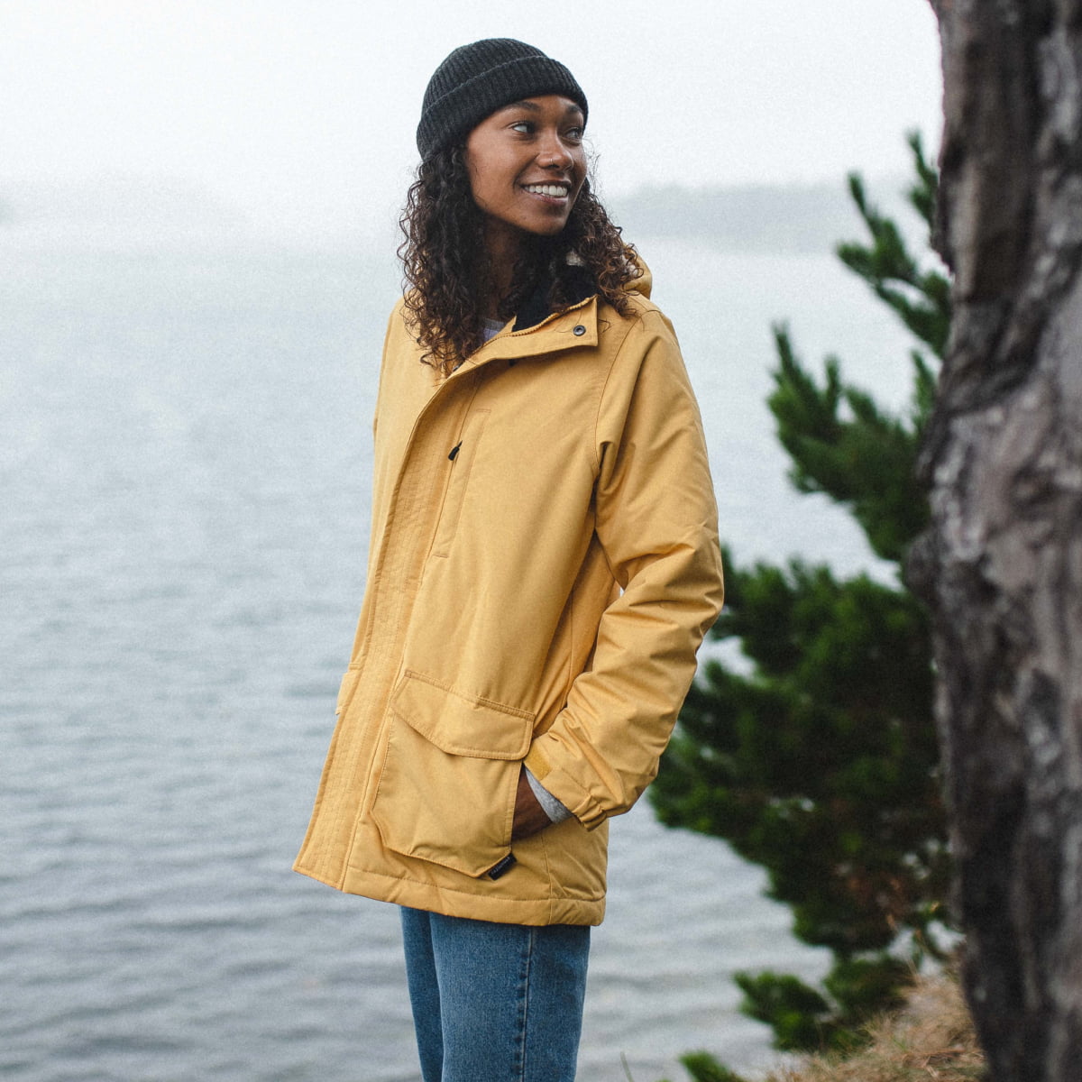 Alaska Jacket - Ochre Yellow