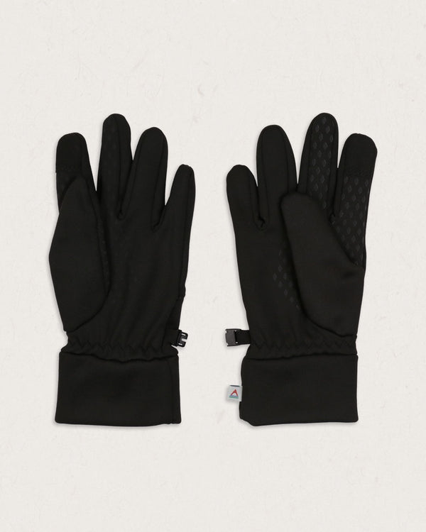 Jacks Recycled Touch Screen Gloves - Black