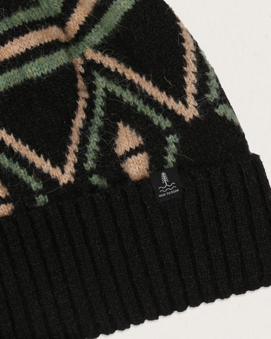 Ember Recycled Bobble Hat - Black