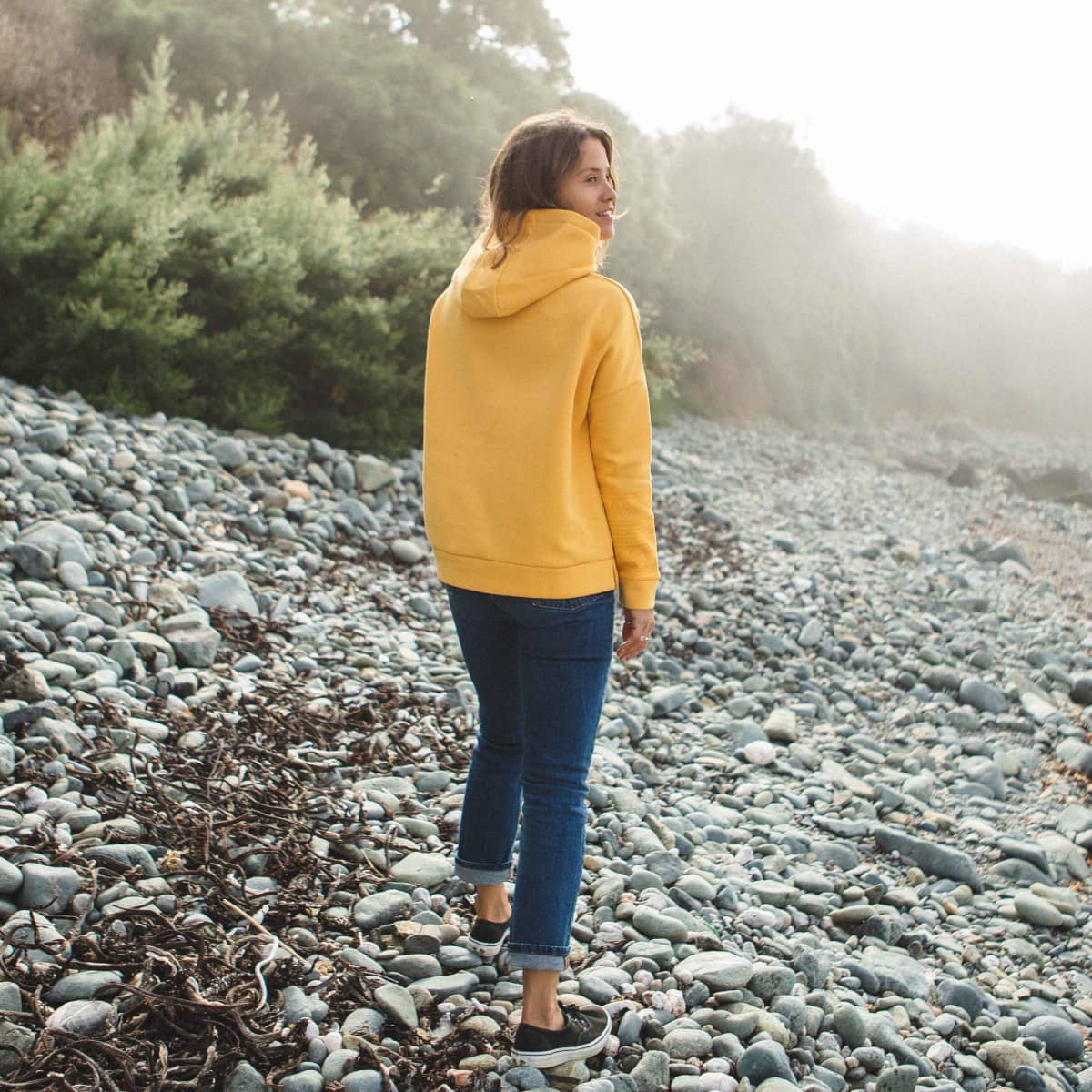 Josephine Hoodie - Ochre Yellow