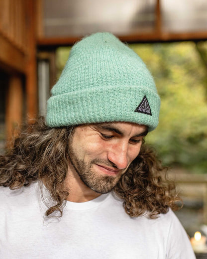 High Tide Double Layered Beanie - Delphinium Blue