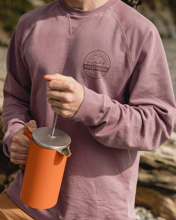Odyssey Recycled Cotton Sweatshirt - Grape