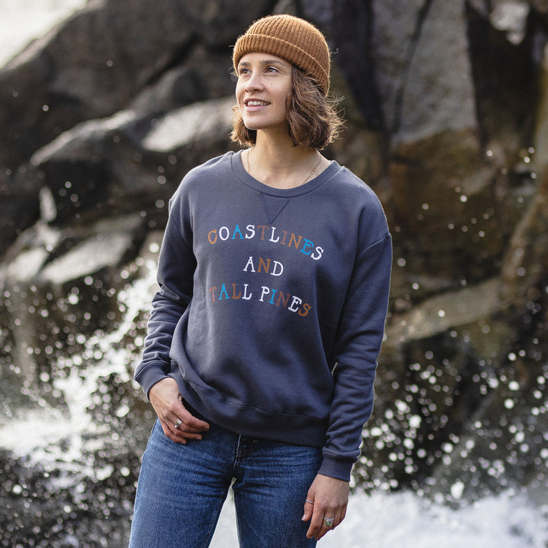 Voyage Recycled Sweatshirt - Faded Black