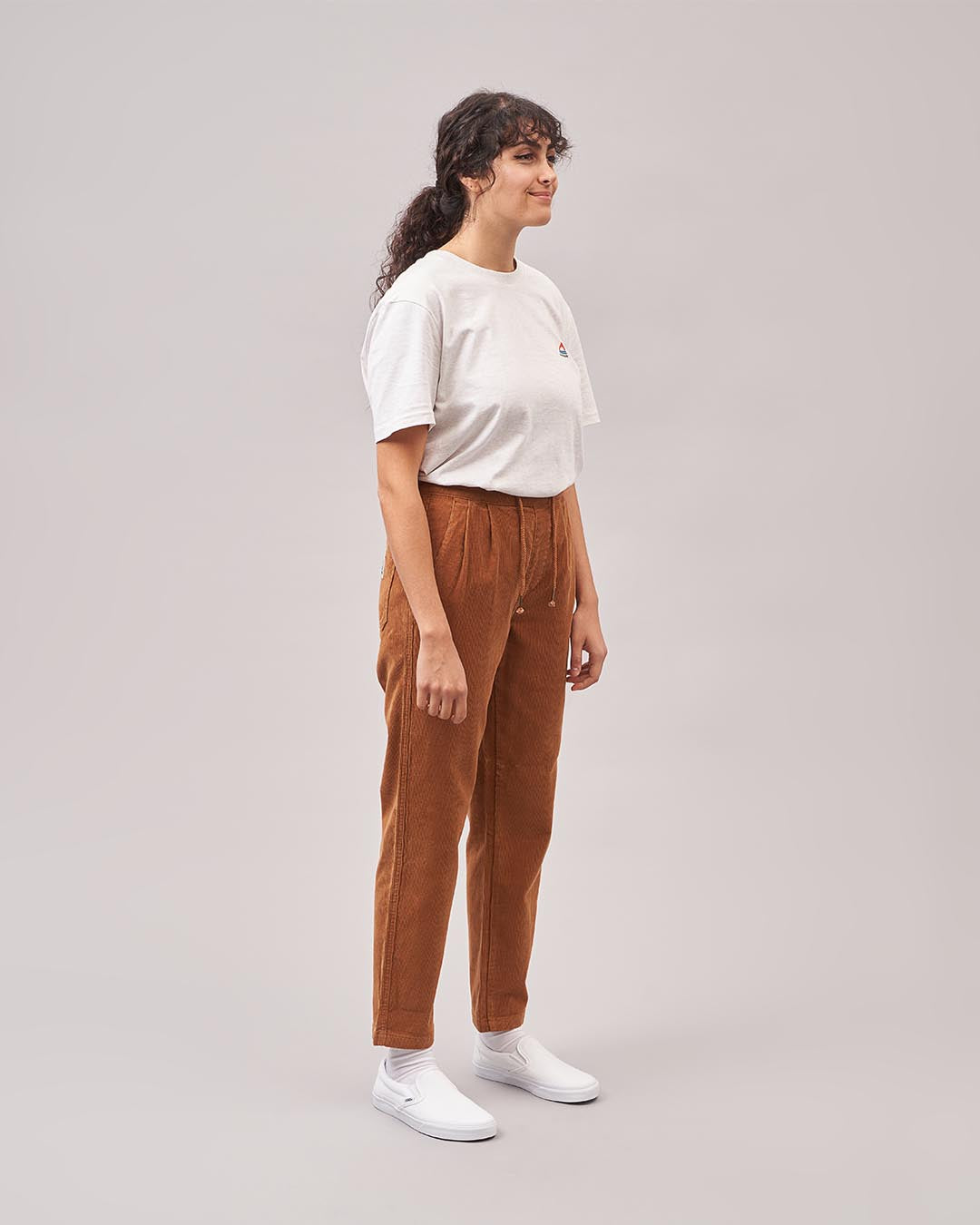 Relaxed Fit Corduroy Pant - Canvas Pigment | James Perse Los Angeles